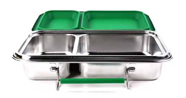 Stainless Steel Lunchbox - 2 Compartment - Customised Engraving