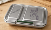 Personalised Medium Stainless Steel Lunchbox – 2 Compartment