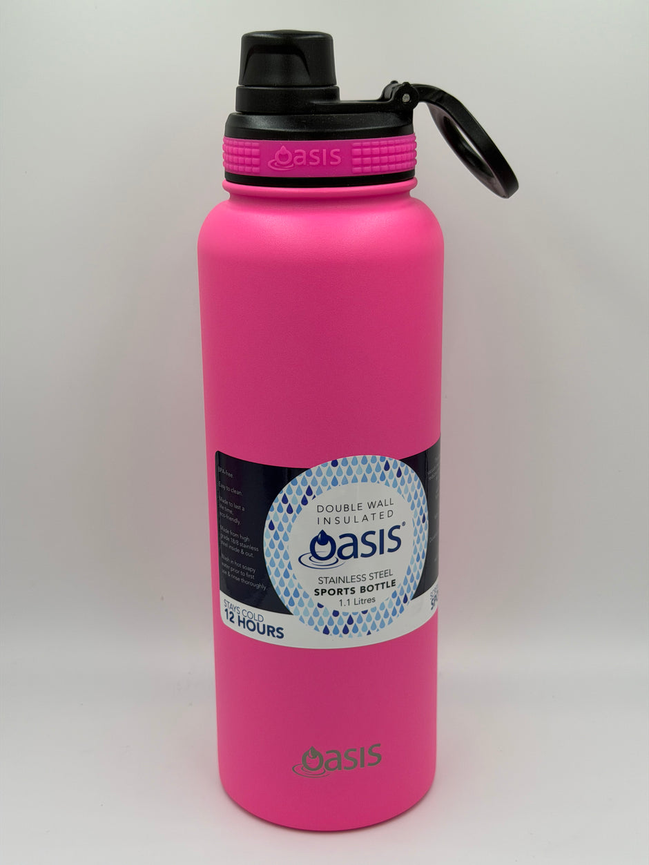 Personalised Oasis 1.1L Insulated Drink Bottle