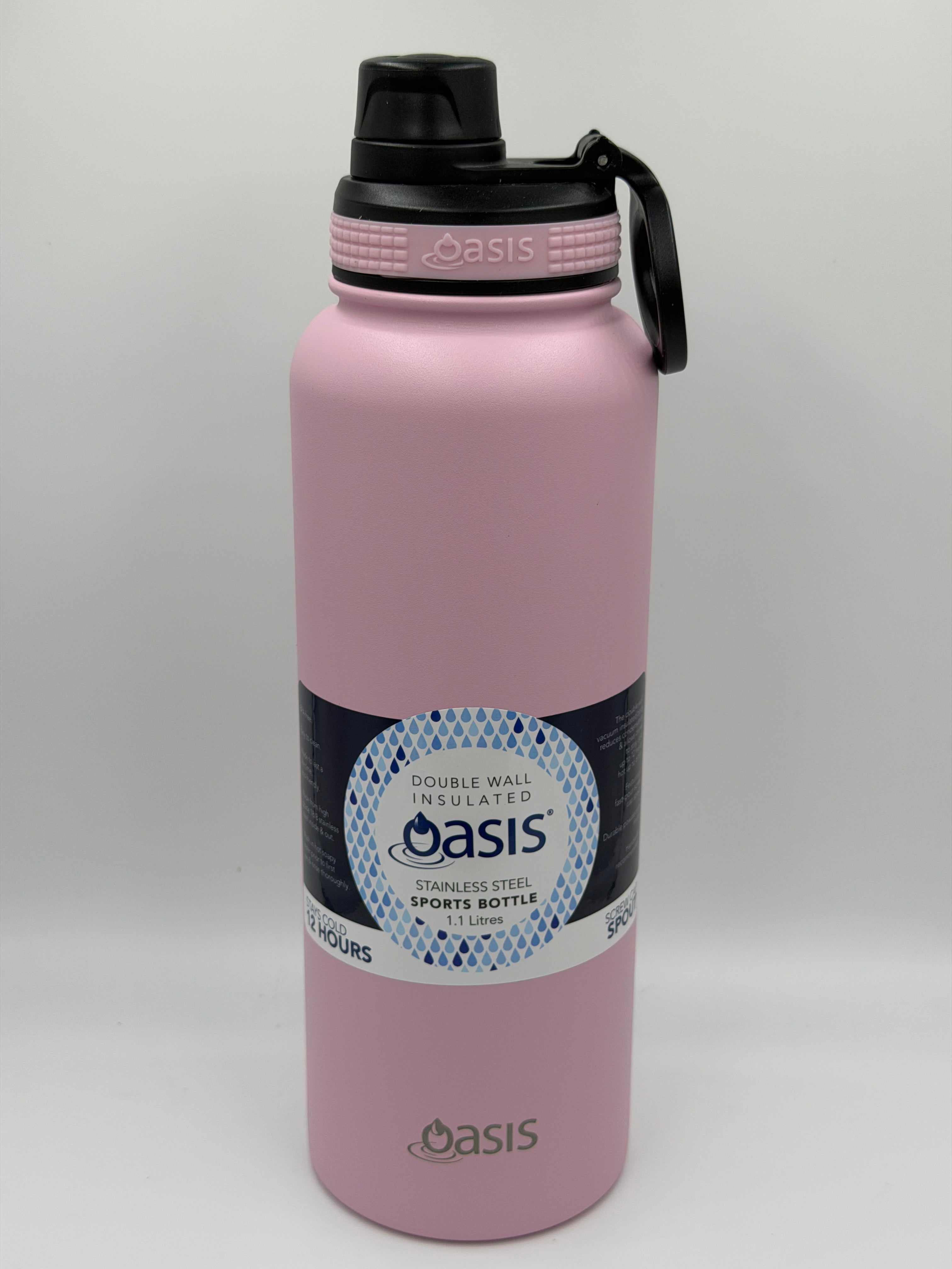 Personalised Oasis 1.1L Insulated Drink Bottle