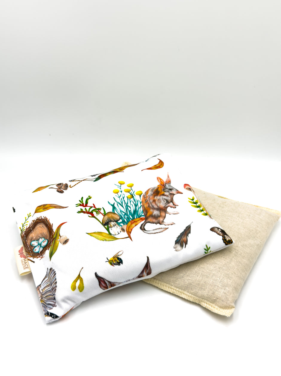 Small Comfy Critters Lupin Pack - Aussie Animals White