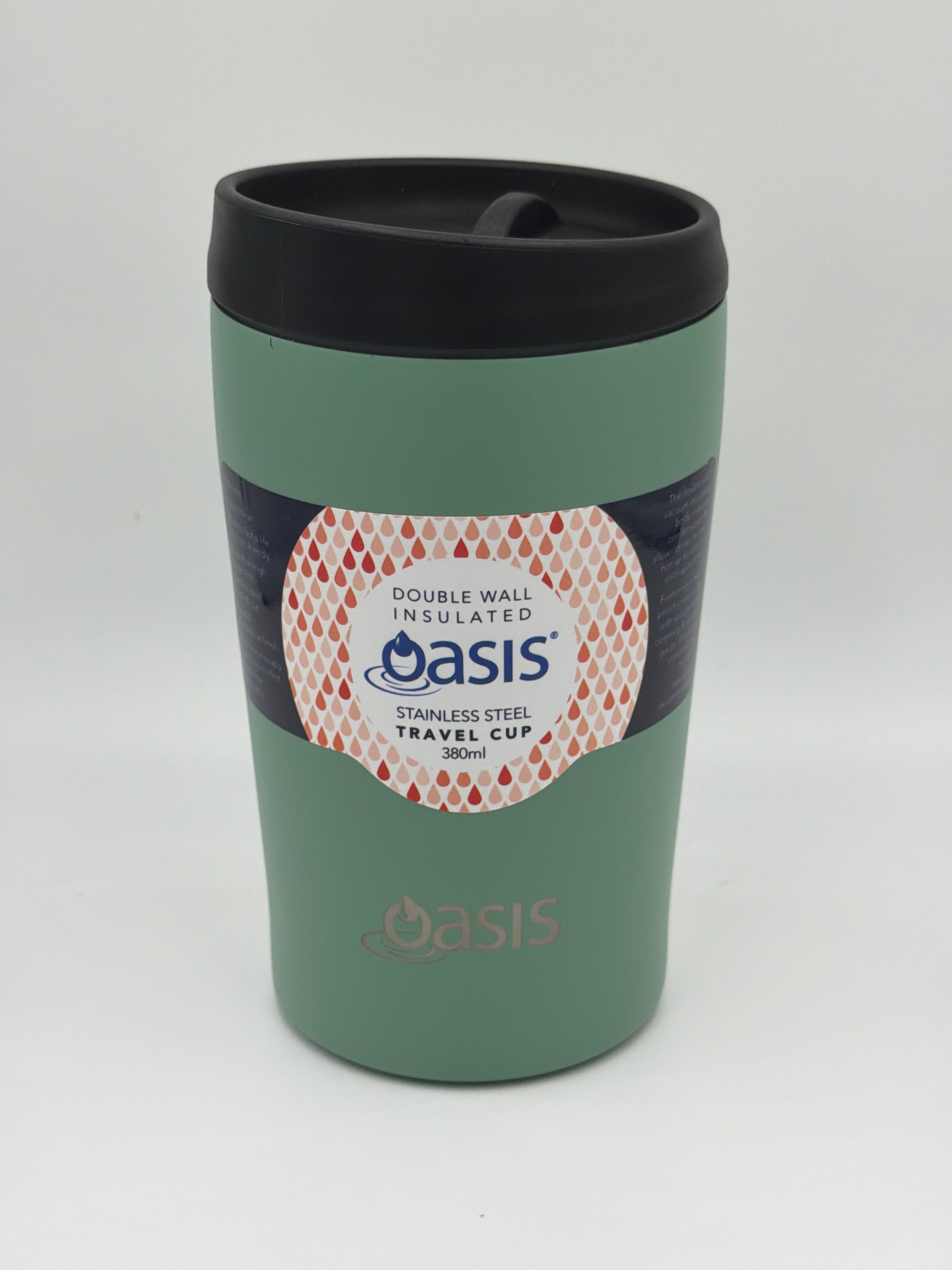 Personalised Oasis 380mL Insulated Travel Cup