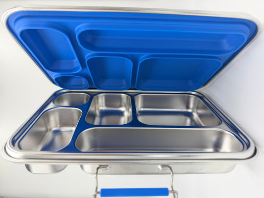 Stainless Steel Lunchbox - 5 Compartment - Customised Engraving