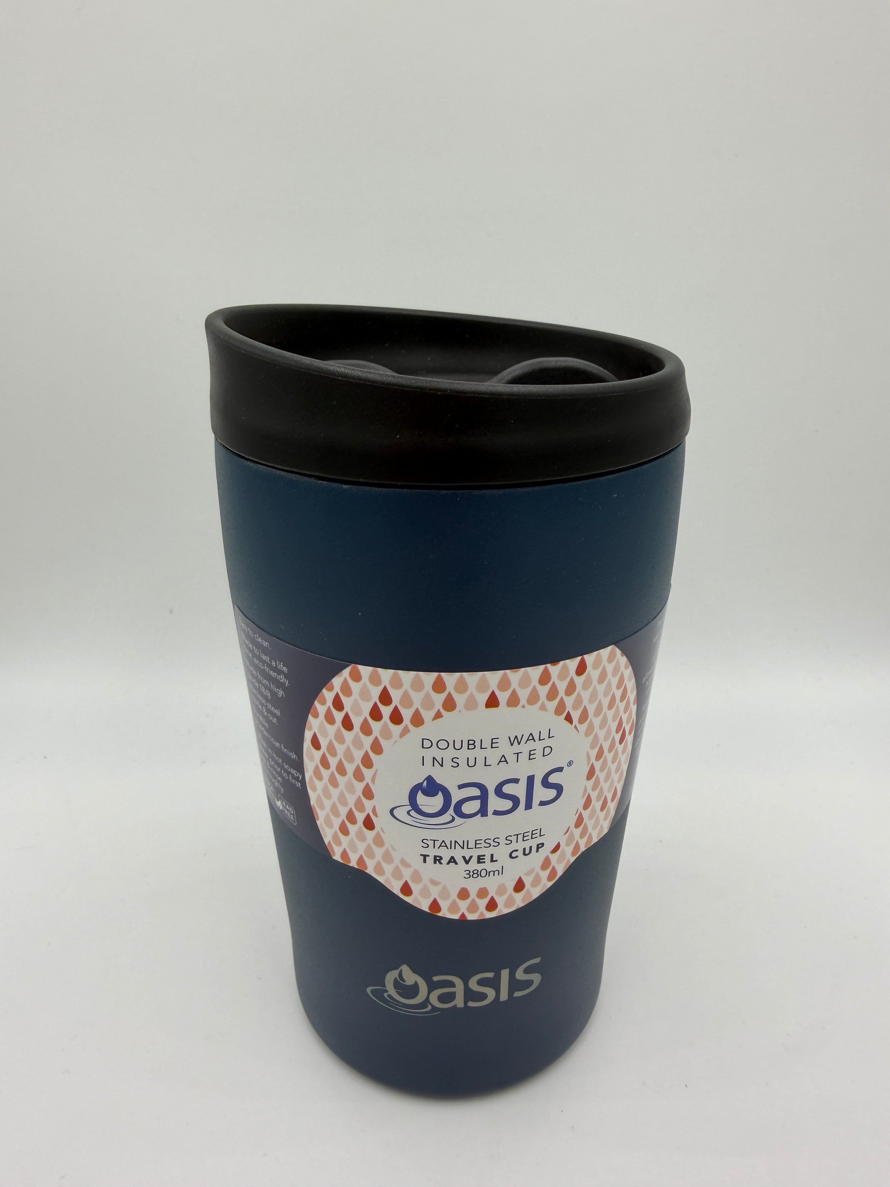 Personalised Oasis 380mL Insulated Travel Cup